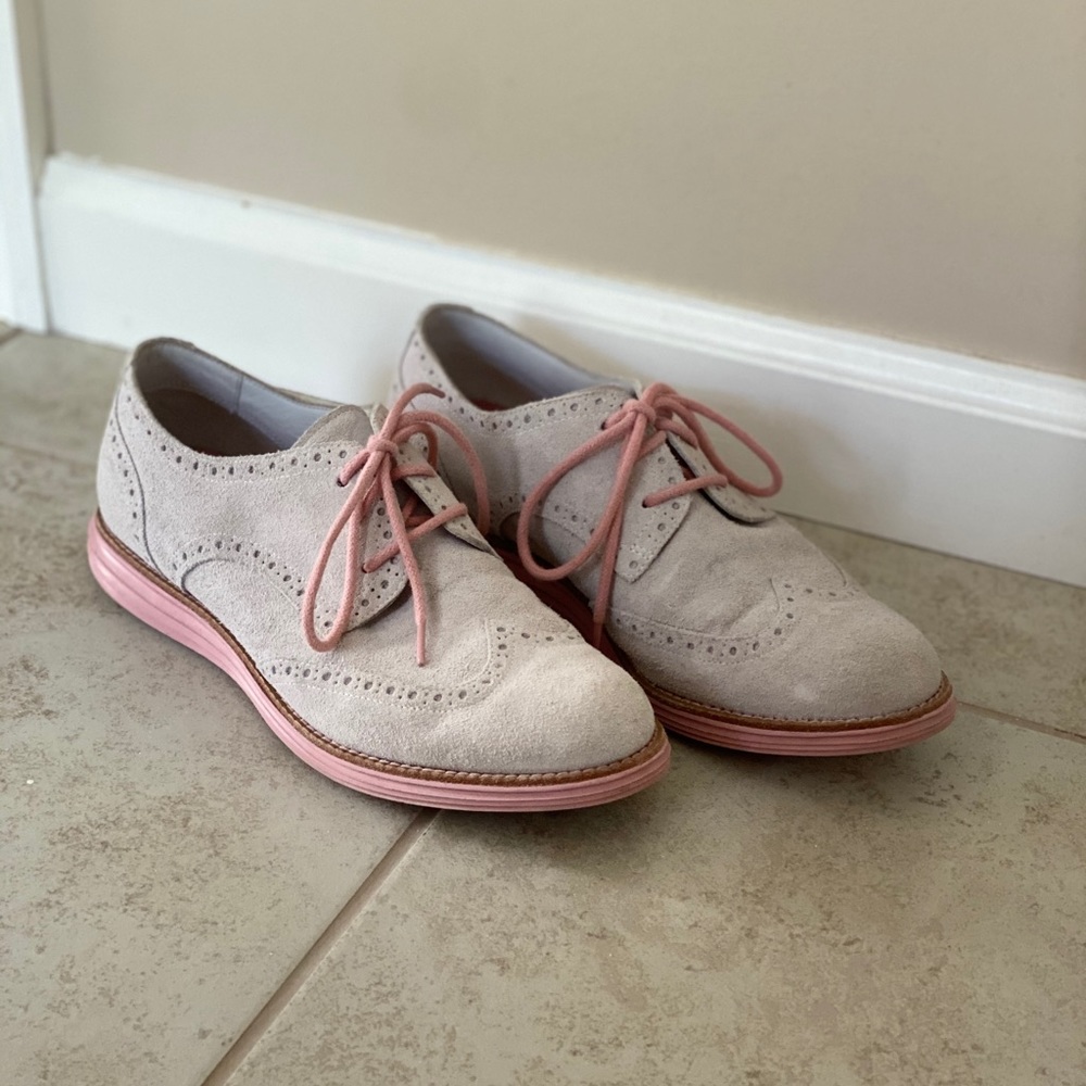 Cole Haan Lunargrand Stone/Pink 8